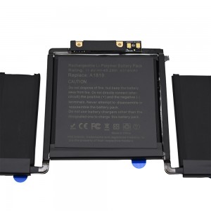 Battery A1819 For Apple MacBook Pro Retina 13 inch Touch Bar A1706 year 2016 2017 Laptop